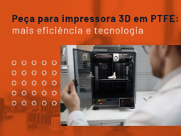 Artigo sobre Peça pra impressora 3D - Tubo guia em PTFE Teflon™