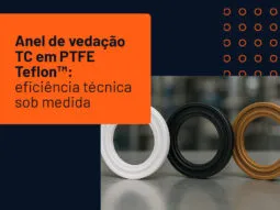 Anel de Vedação TC em PTFE Teflon